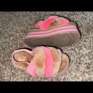 UGG platform house shoes size 5